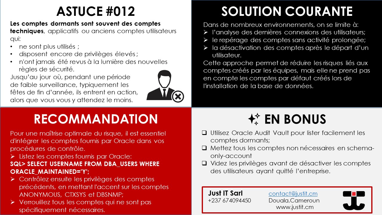 You are currently viewing Astuce #012 : Faites attention aux comptes dormants